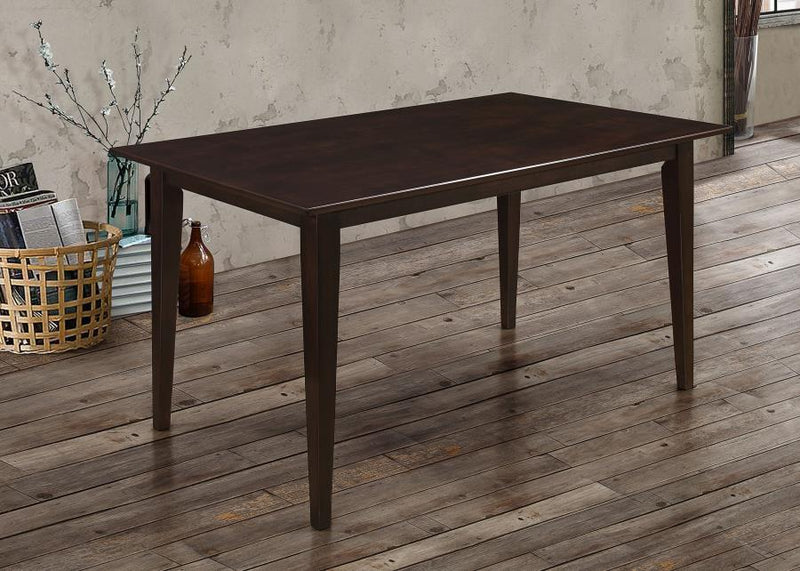 Gabriel - Rectangular Dining Table - Cappuccino.