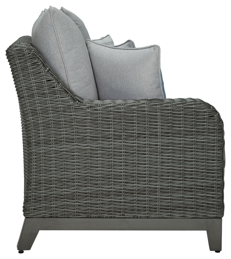 Elite Park - Gray - Sofa With Cushion.