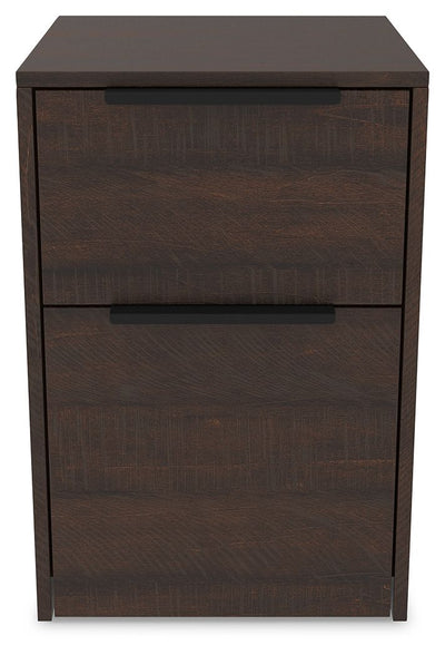 Camiburg - Warm Brown - File Cabinet.