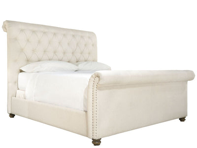 Curated - The Boho Chic King Bed - White.