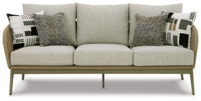 Swiss Valley - Beige - Sofa With Cushion.