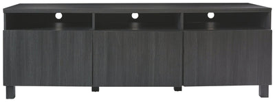 Yarlow - Black - Extra Large TV Stand.