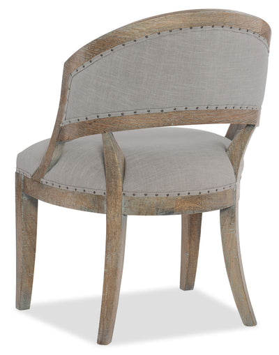 Boheme - Garnier Barrel Back Chair.