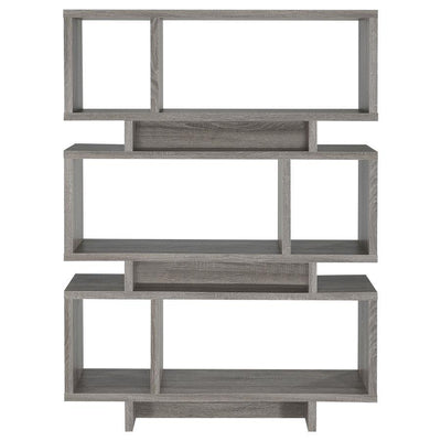 Reid - 4-Tier Open Back Bookcase - Grand Furniture GA