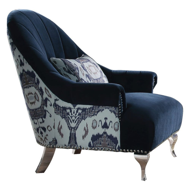 Jaborosa - Chair - Blue Velvet