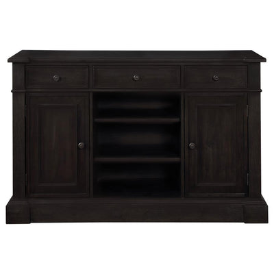 Phelps - 2-Door Rectangular Server - Antique Noir