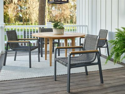 Coastal Living Outdoor - San Clemente Dining Chair - Dark Brown.