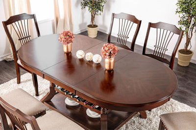 Jordyn - Dining Table - Brown Cherry