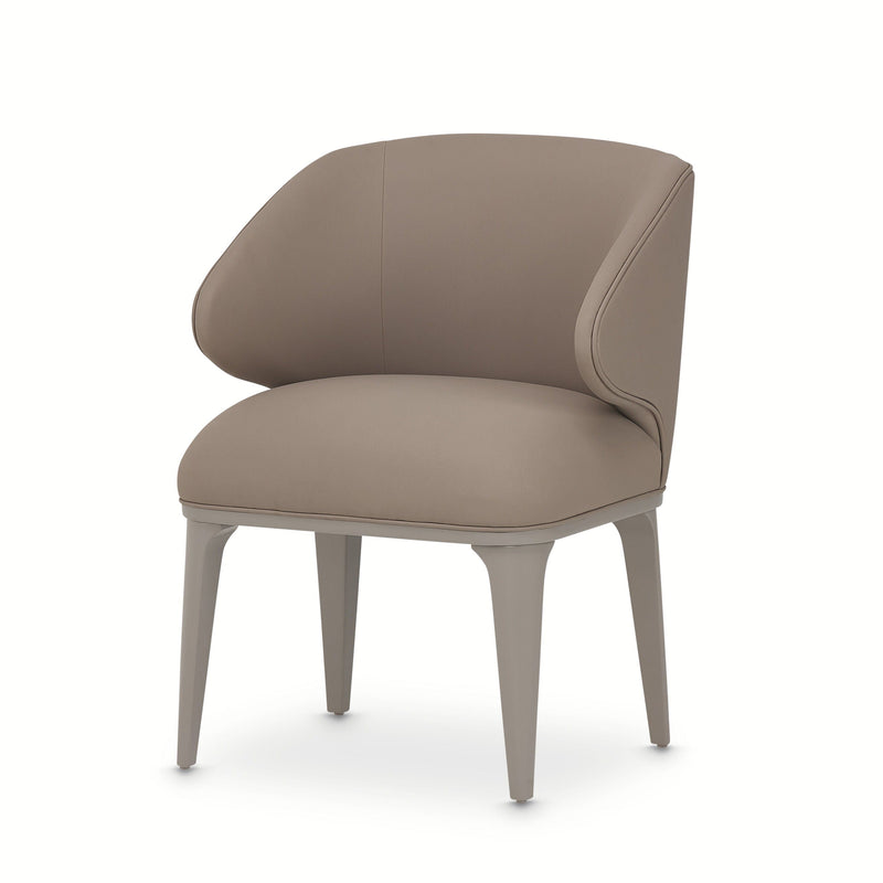 Lanterna - Vanity Chair - Silver Mist