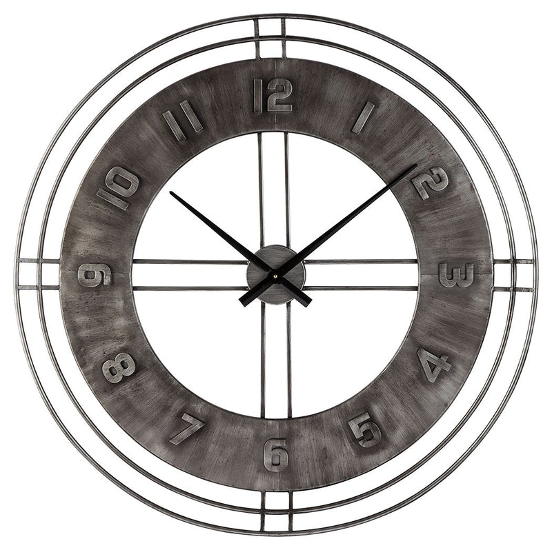 Ana - Antique Gray - Wall Clock.