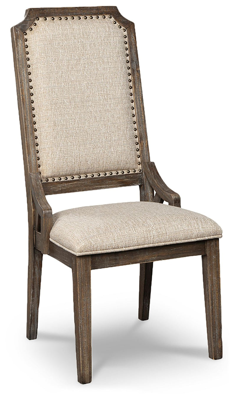 Wyndahl - Rustic Brown - Dining Uph Side Chair (Set of 2) - Framed Back.