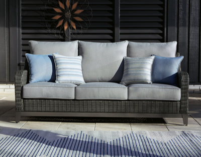 Elite Park - Gray - Sofa With Cushion.