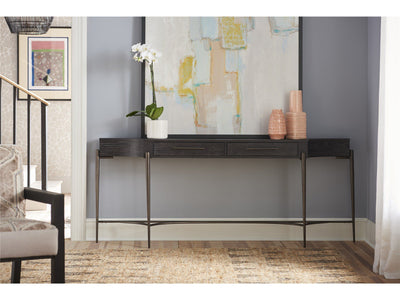 Curated - Oslo Console Table - Dark Brown.