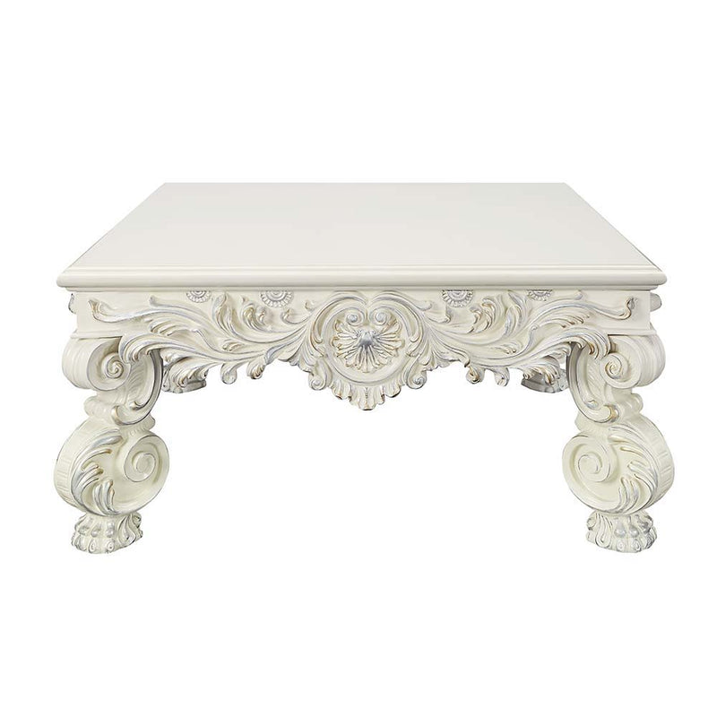 Adara - Coffee Table - Antique White Finish - Grand Furniture GA