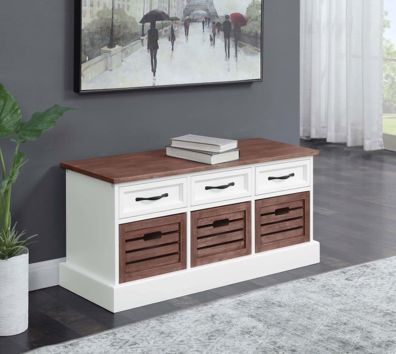 Alma - 3-drawer Storage Bench.