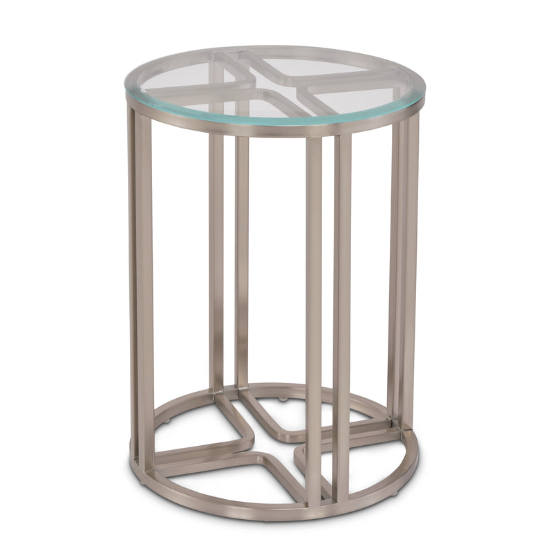 Lanterna - Chairside Table - Silver Mist