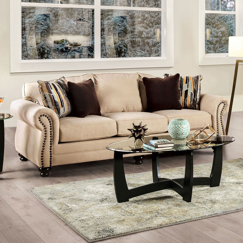 Kailyn - Sofa - Sand / Brown