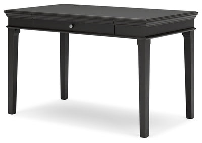 Beckincreek - Black - Home Office Small Leg Desk.