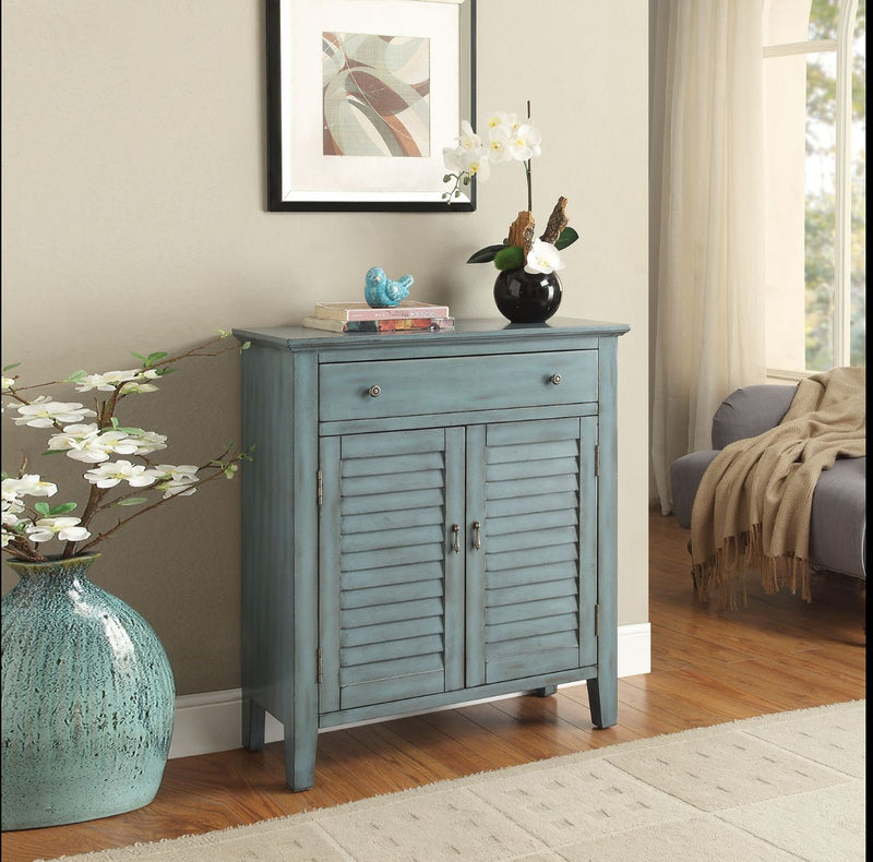 Winchell - Accent Table - Antique Blue - Grand Furniture GA