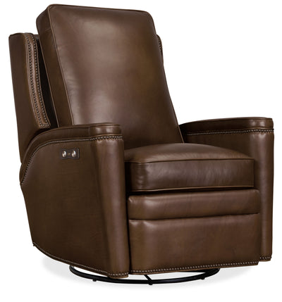 Rylea - Power Swivel Glider Recliner - Reclining Chairs - Grand Furniture GA