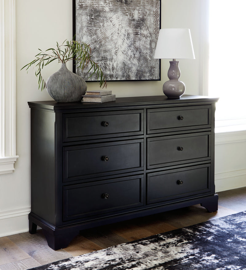 Chylanta - Black - Dresser.