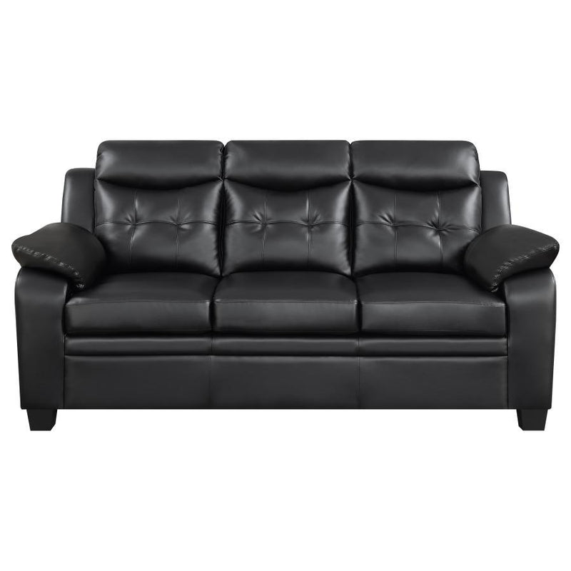 Finley - Tufted Upholstered Sofa - Black - Grand Furniture GA