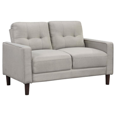 Bowen - Upholstered Track Arms Tufted Loveseat