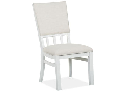 Harper Springs - Dining Side Chair With Upholstered Seat & Back (Set of 2) - Silo White.