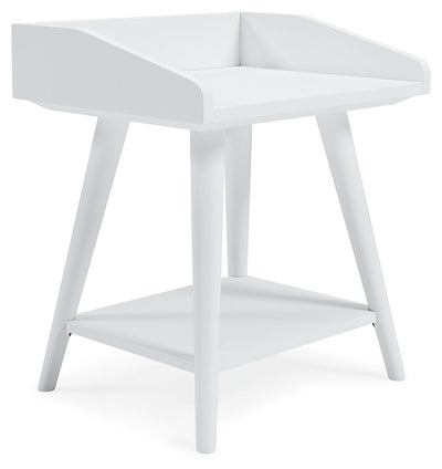 Blariden - White - Accent Table.