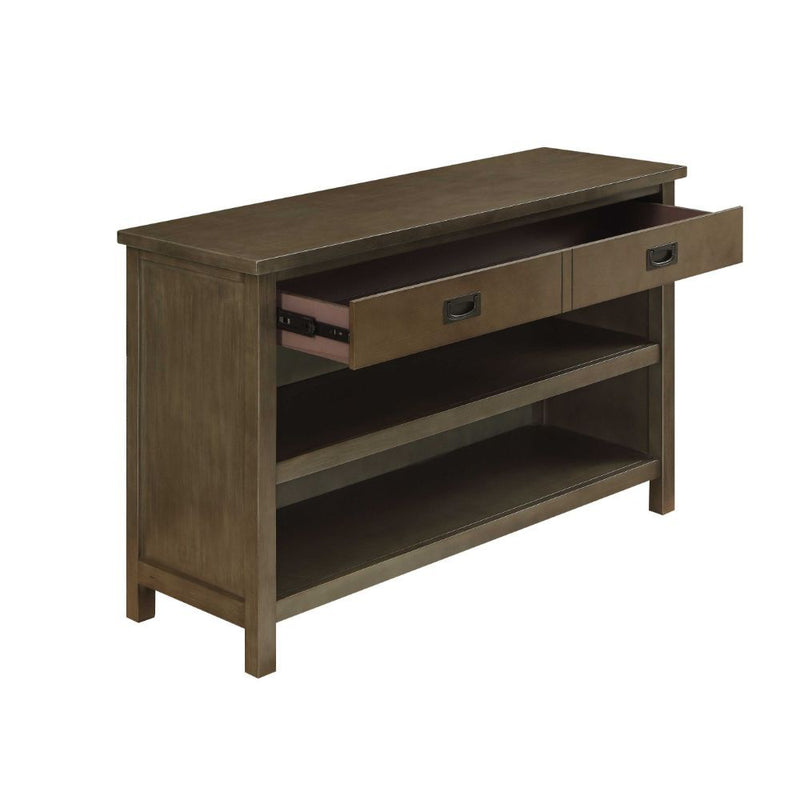 Asteris - Accent Table - Gray Oak - Grand Furniture GA