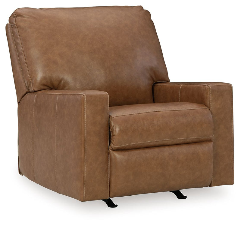 Bolsena - Caramel - Rocker Recliner.