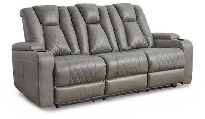 Mancin - Rec Sofa W/Drop Down Table