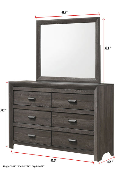 Adelaide - Dresser, Mirror - Dressers - Grand Furniture GA