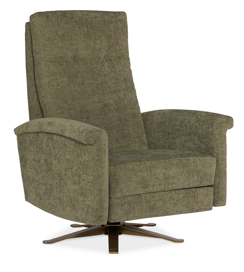 Breck - Tufted Back Swivel Recliner