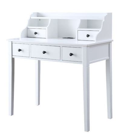 Agia - Desk - White Finish - Grand Furniture GA