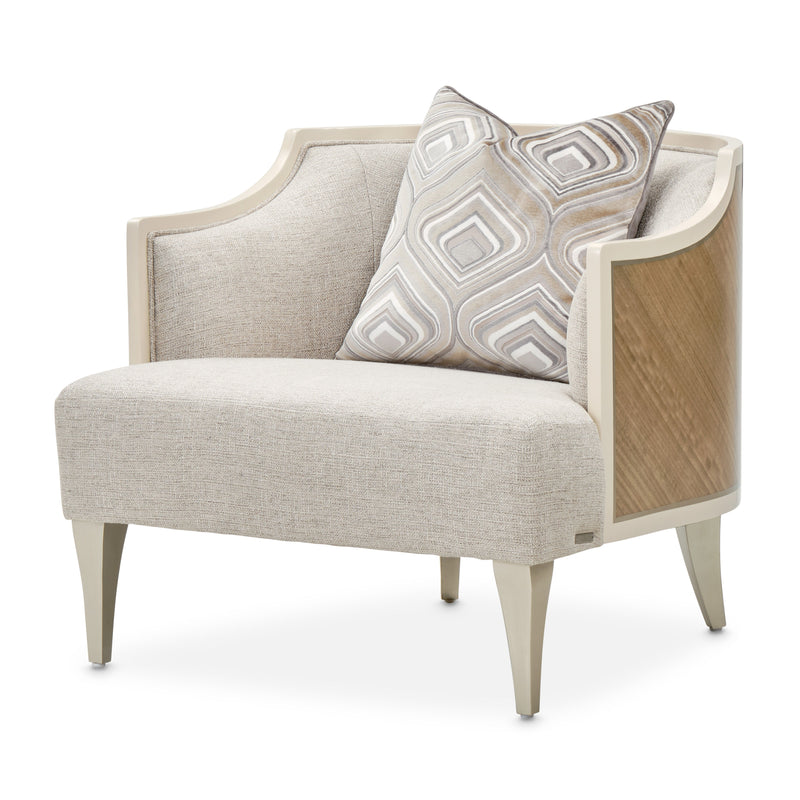 Camden Court - Accent Chair - Flax/Pearl.