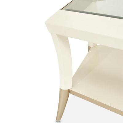 La Rachelle - Hexagon Cocktail Table - Champagne