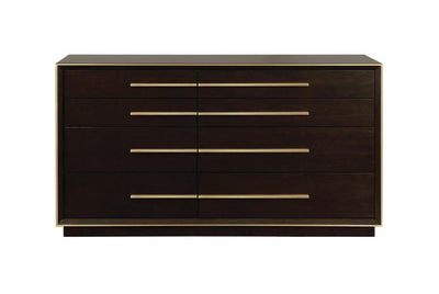 Durango - 8-Drawer Dresser - Smoked Peppercorn.