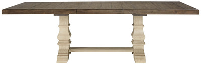 Bolanburg - Brown / Beige - Extension Dining Table.