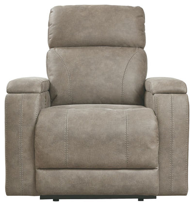 Rowlett - Fog - Pwr Recliner/Adj Headrest.