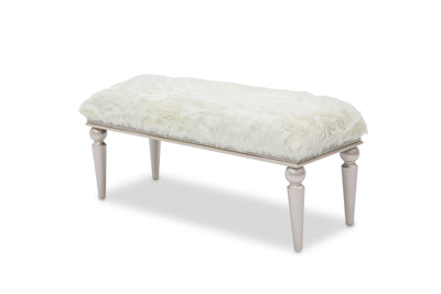 Glimmering Heights - Bed Bench - Ivory.