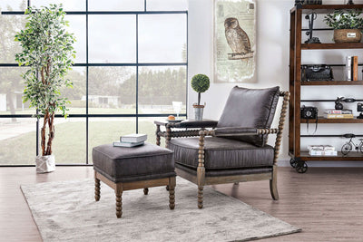 Tarragona - Accent Chair - Warm Gray - Grand Furniture GA