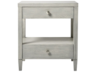 Escape - Bedside Table - Pearl Silver.