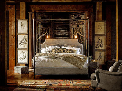 Curated - Respite King Bed - Dark Gray.