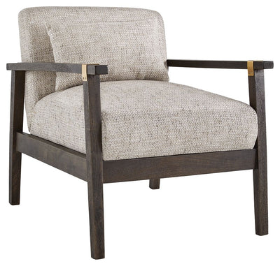 Balintmore - Cement - Accent Chair.