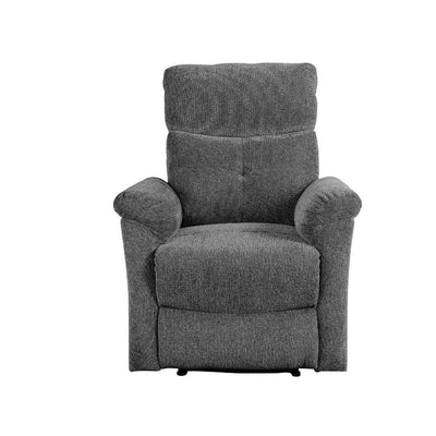 Treyton - Recliner - Gray Chenille - Grand Furniture GA