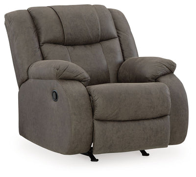 First Base - Gunmetal - Rocker Recliner.