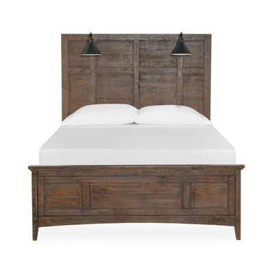 Bay Creek - Complete Lamp Panel Bed With Regular Rails.