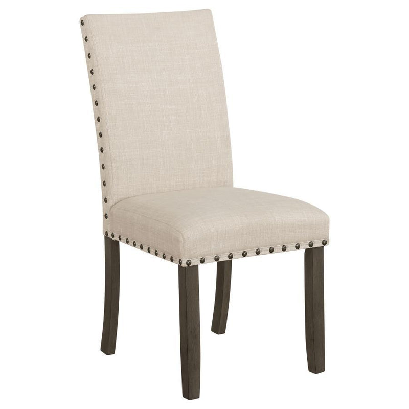 Ralland - Upholstered Side Chairs (Set of 2) - Beige And Rustic Brown - Grand Furniture GA