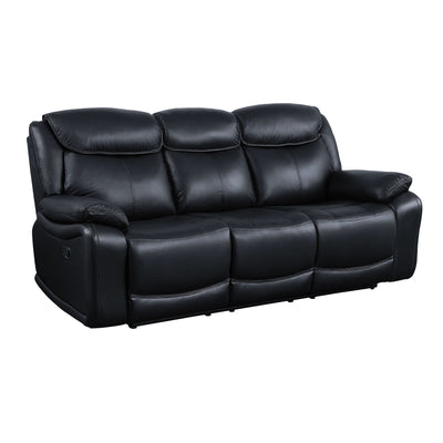 Ralorel - Sofa - Black Top Grain Leather - Grand Furniture GA